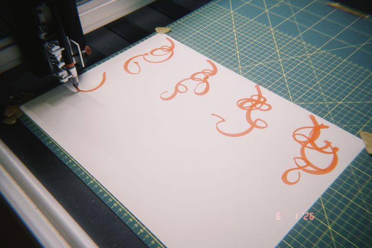 Artwork from project The Drawing Machine